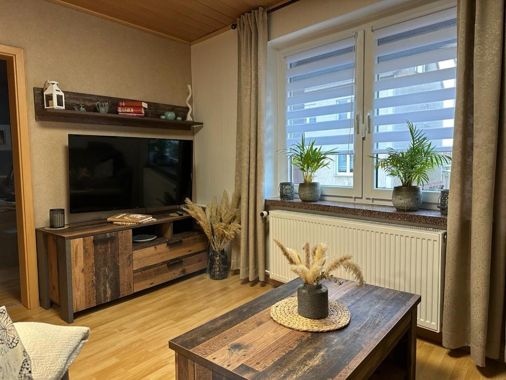 Christels Ferienwohnung 2 In Thale Mit Ueberdachter Terrasse, Kueche Mit Tv & Geschirrspueler Экстерьер фото