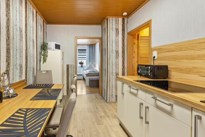 Christels Ferienwohnung 2 In Thale Mit Ueberdachter Terrasse, Kueche Mit Tv & Geschirrspueler Экстерьер фото